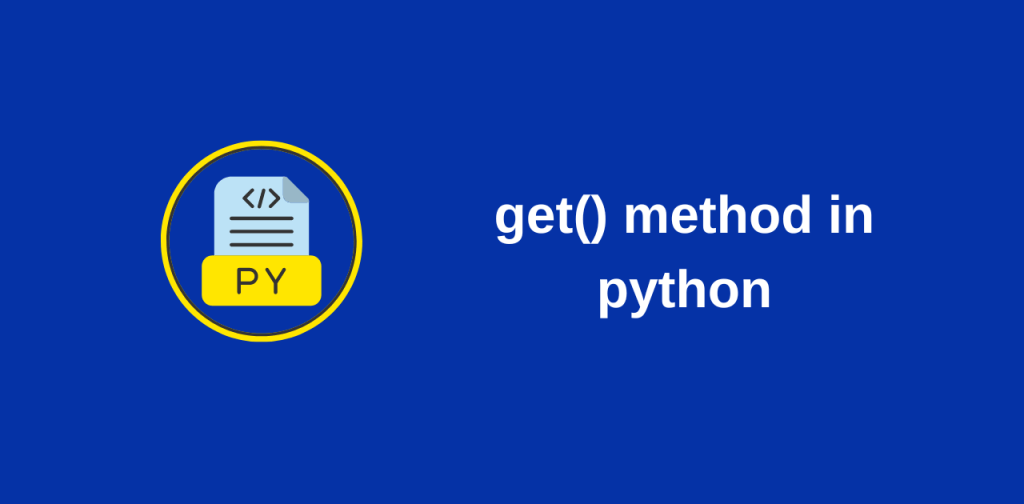 Using the get() method with dictionaries in python