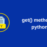 Using the get() method with dictionaries in python